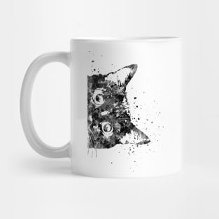 Peeking cat Mug